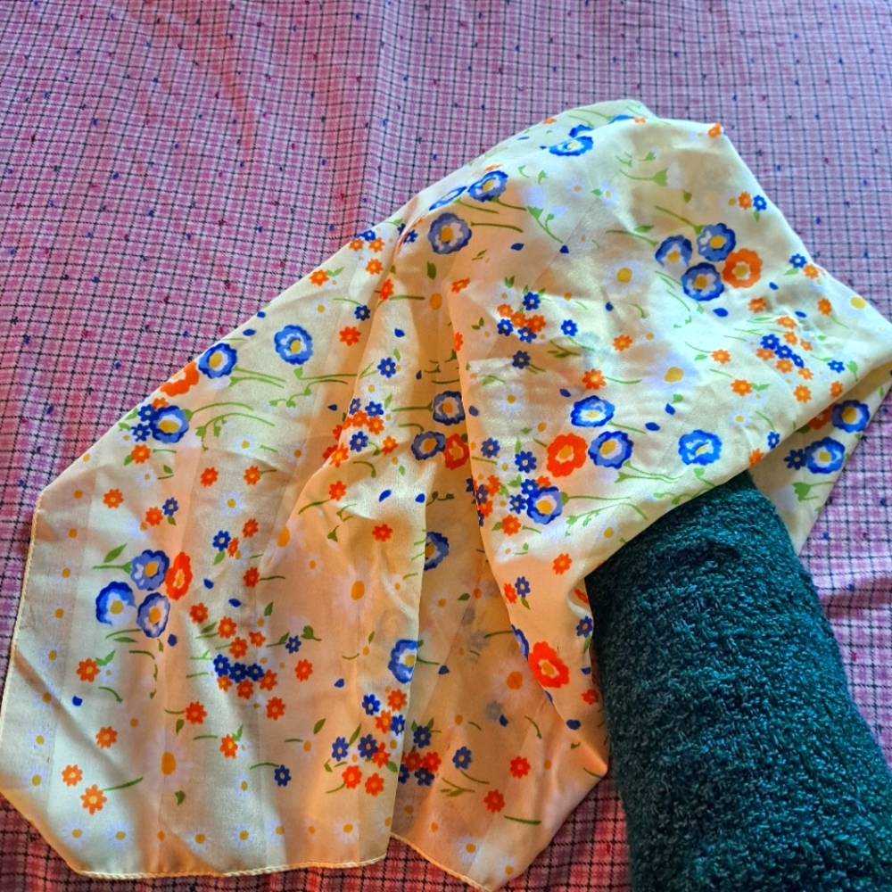Harve Benard Floral Silk Scarf